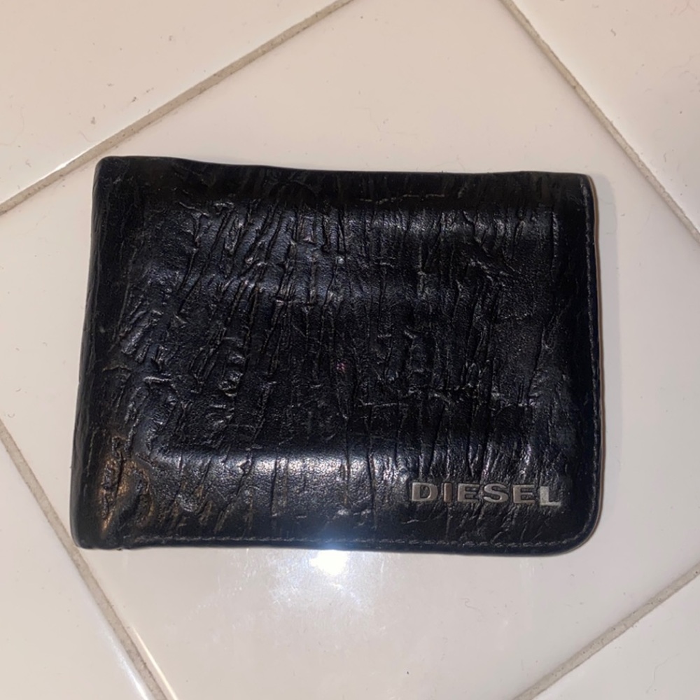 Men’s diesel leather wallet